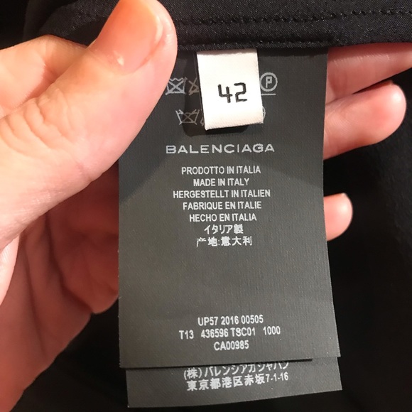 NWT | Balenciaga Crepe de Soie blouse - Picture 8 of 12